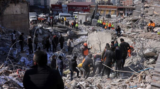 Aftermath of the deadly earthquake in Kahramanmaras